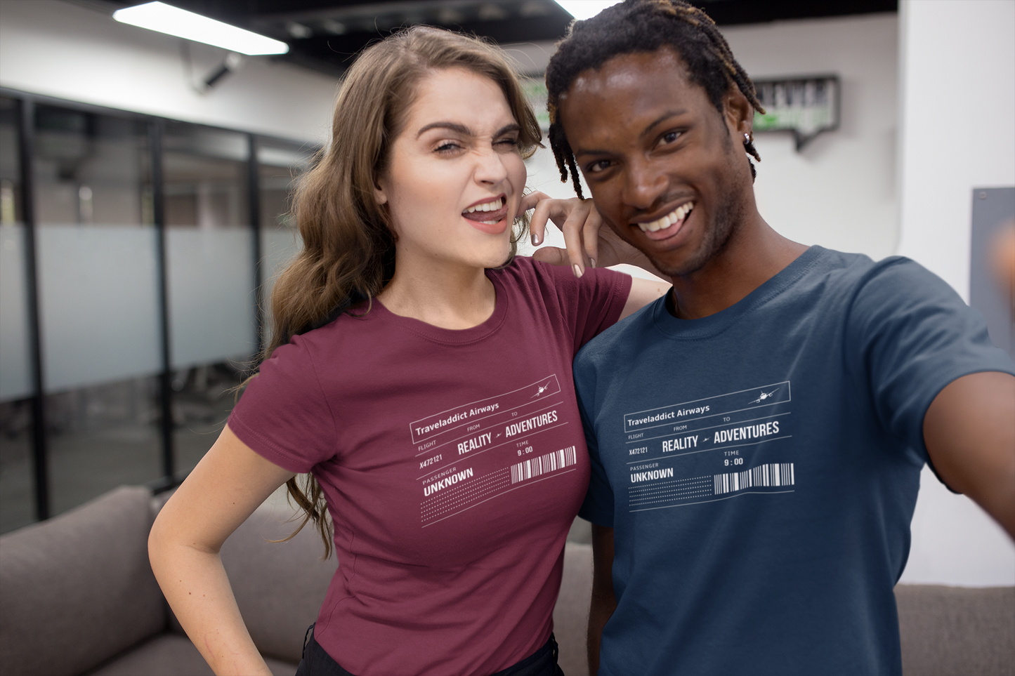 Boarding Card Unisex T-Shirt