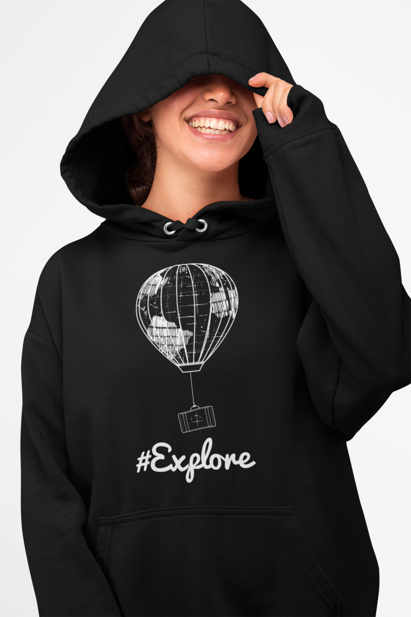 #Explore Unisex Hoodie