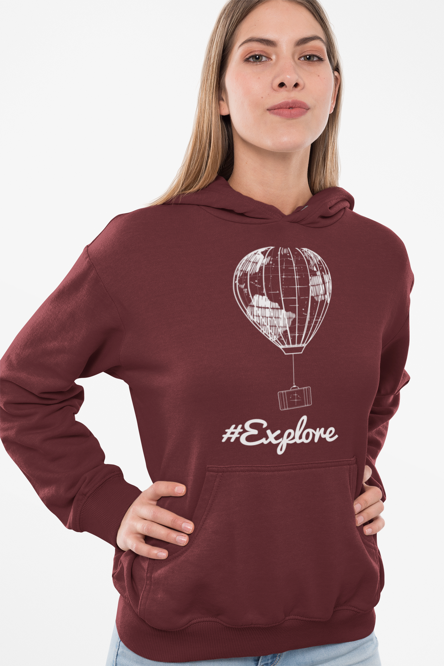 #Explore Unisex Hoodie