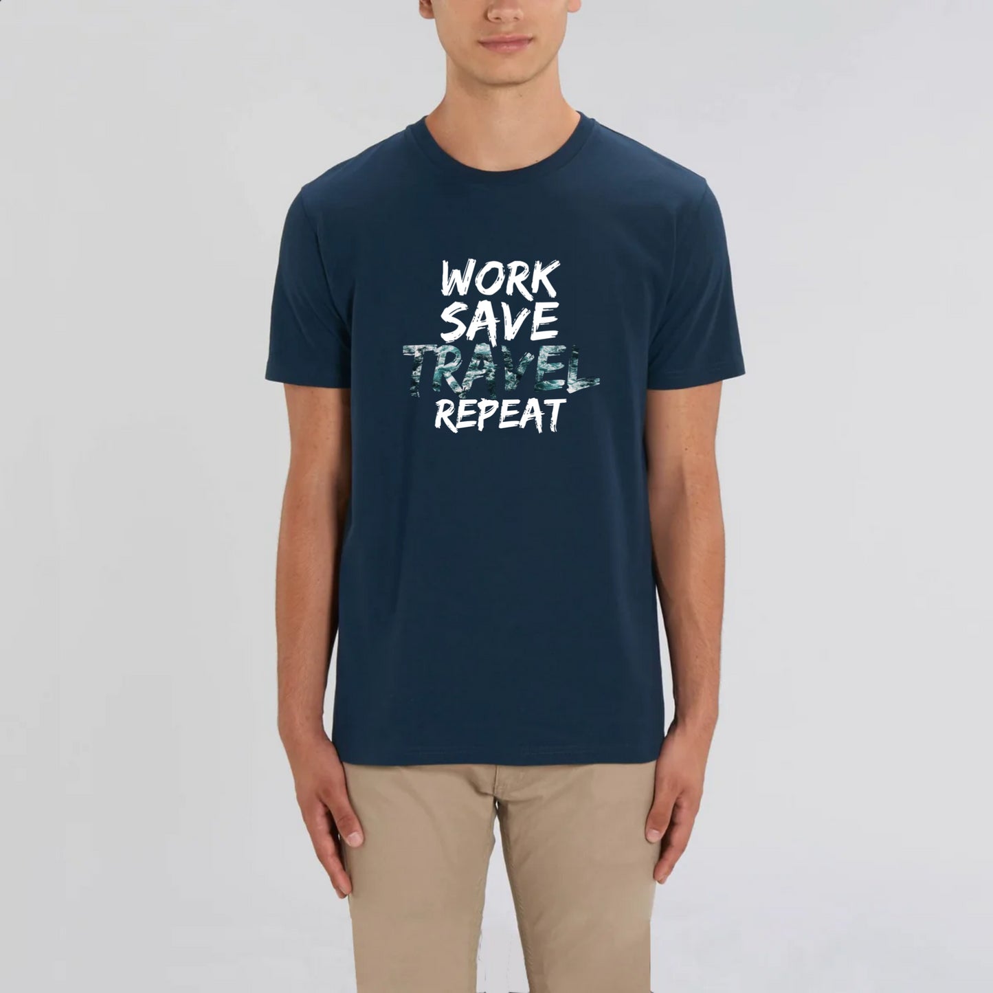 Work Save Travel Repeat Unisex T-Shirt
