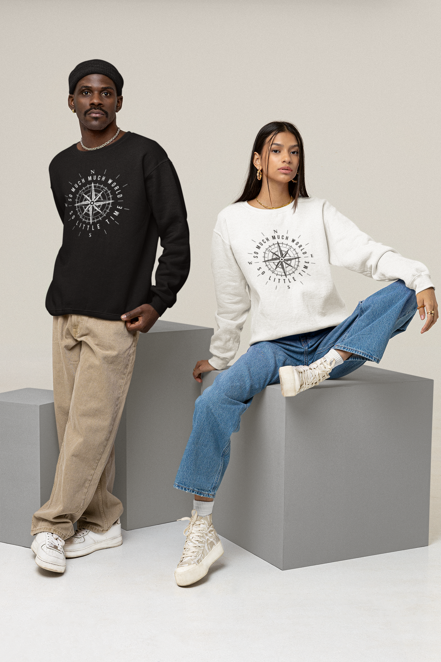 SO MUCH WORLD - SWEATSHIRT UNISEX