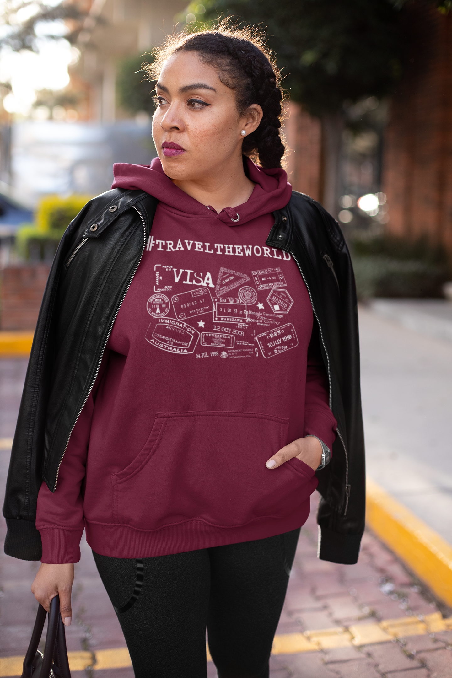 #TraveltheWorld Unisex Hoodie