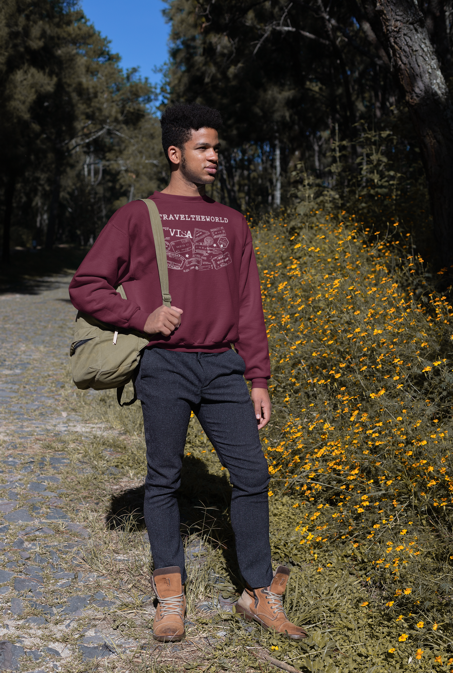 #TraveltheWorld Unisex Sweatshirt