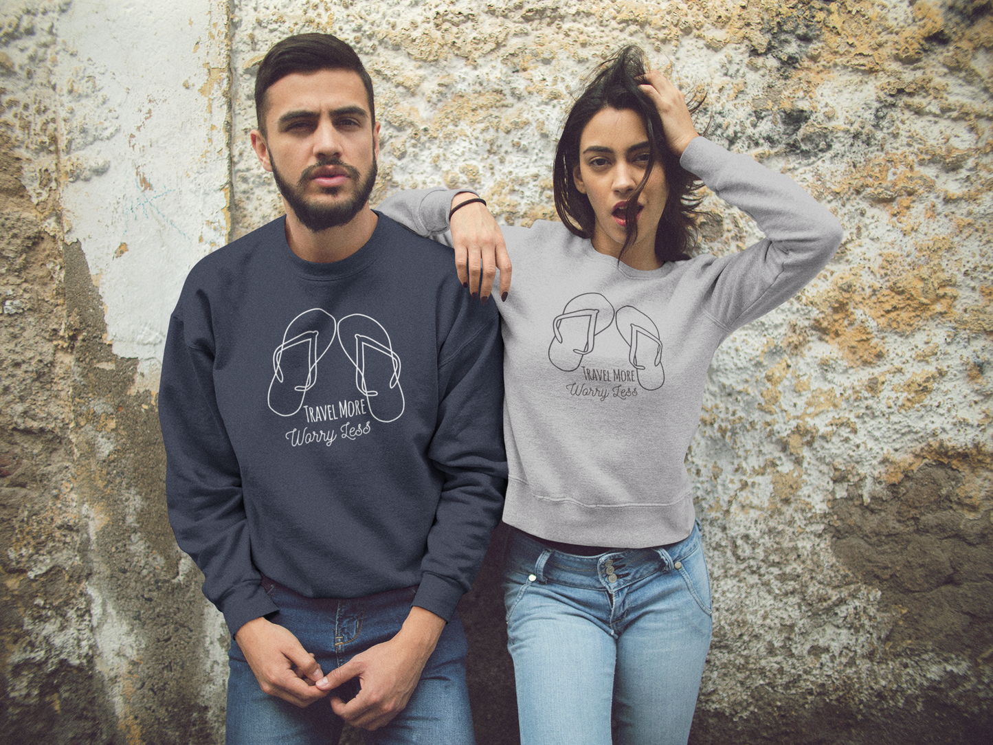 TRAVEL MORE - SWEATSHIRT UNISEX