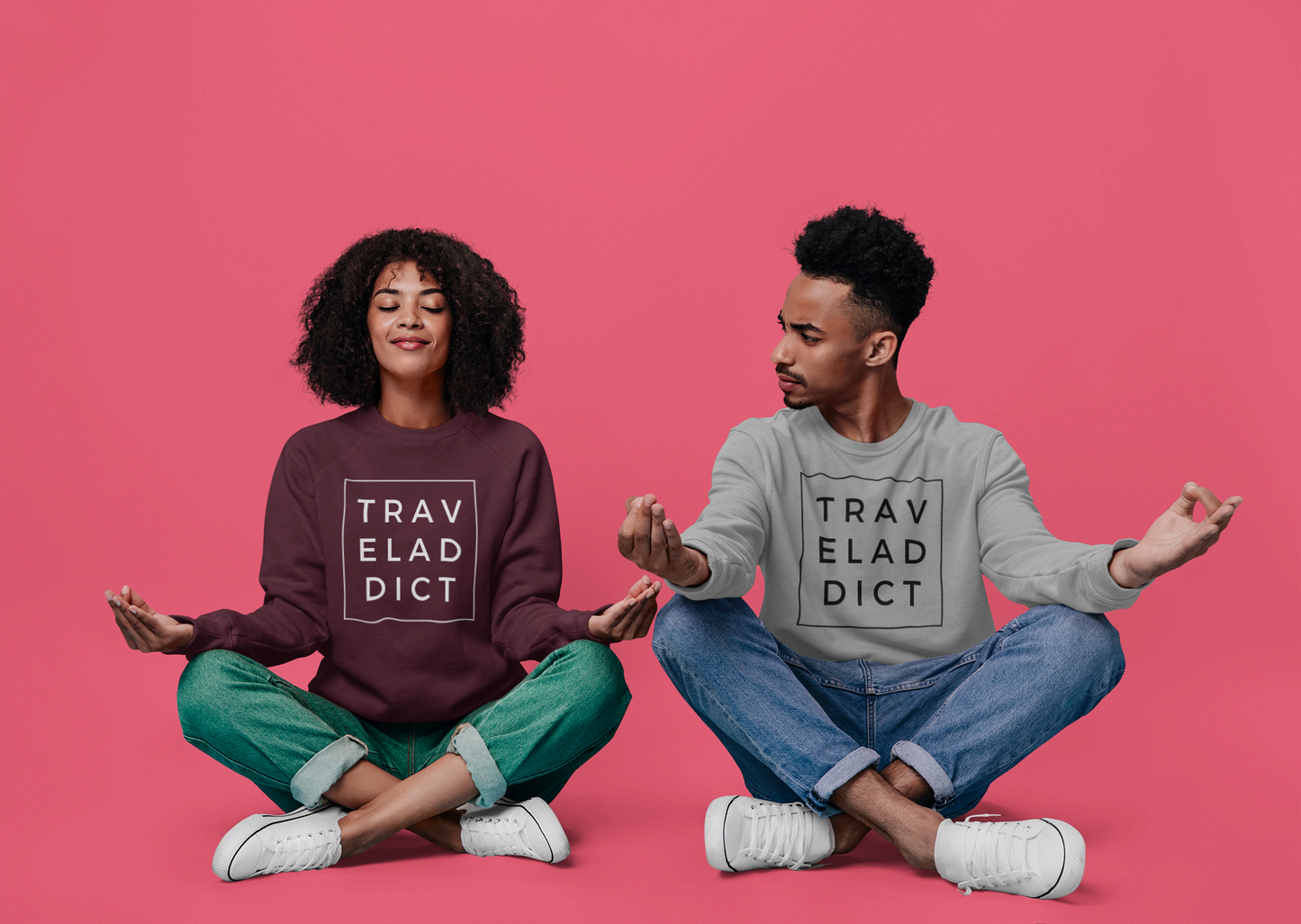 TRAVELADDICT - SWEATSHIRT UNISEX