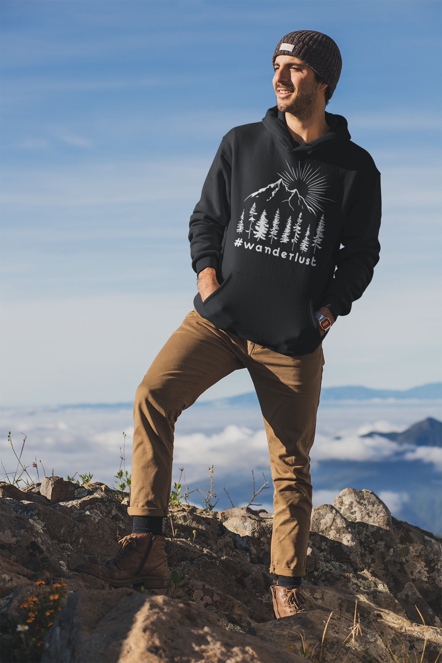 WANDERLUST HOODIE - UNISEX