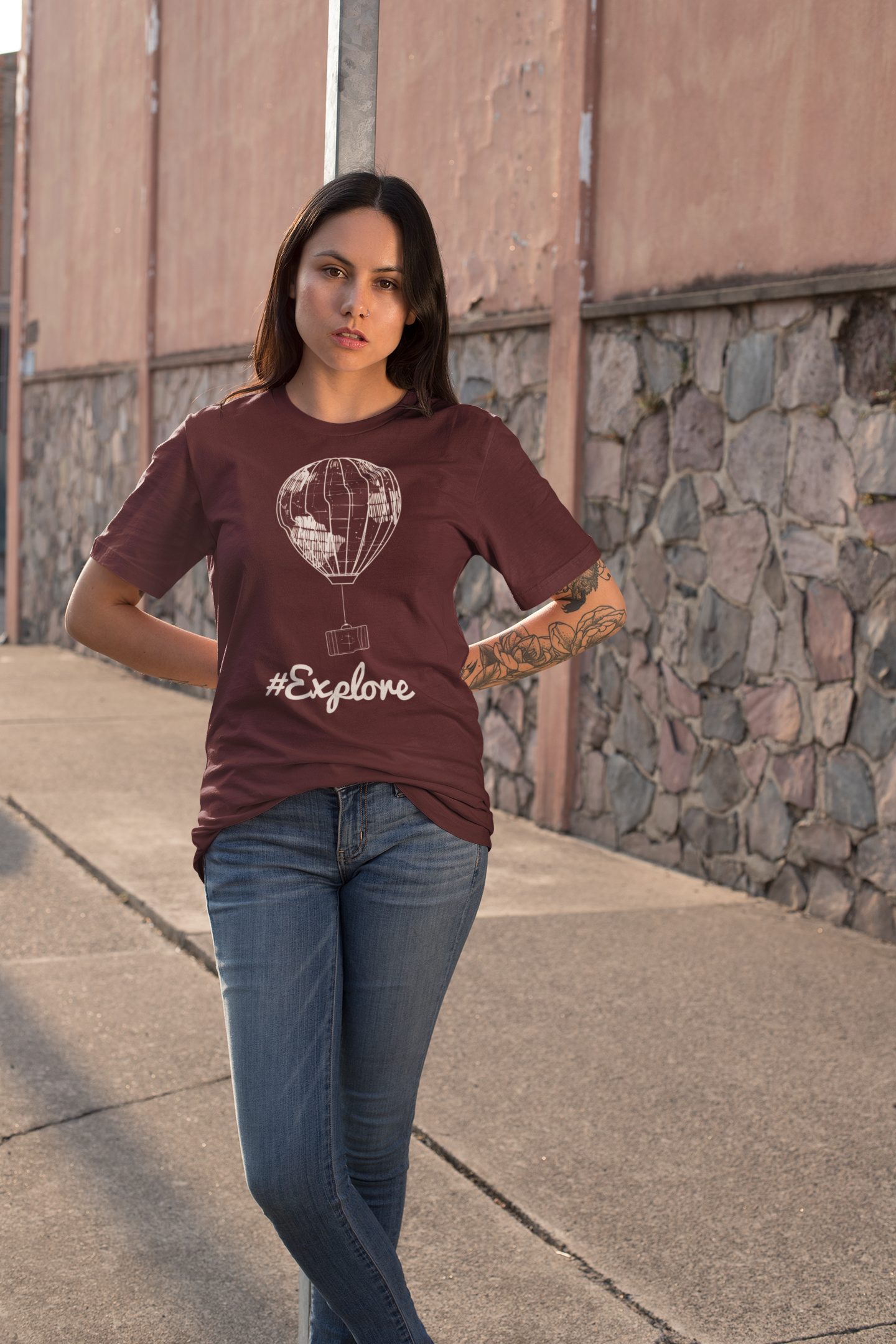 #Explore Unisex T-Shirt