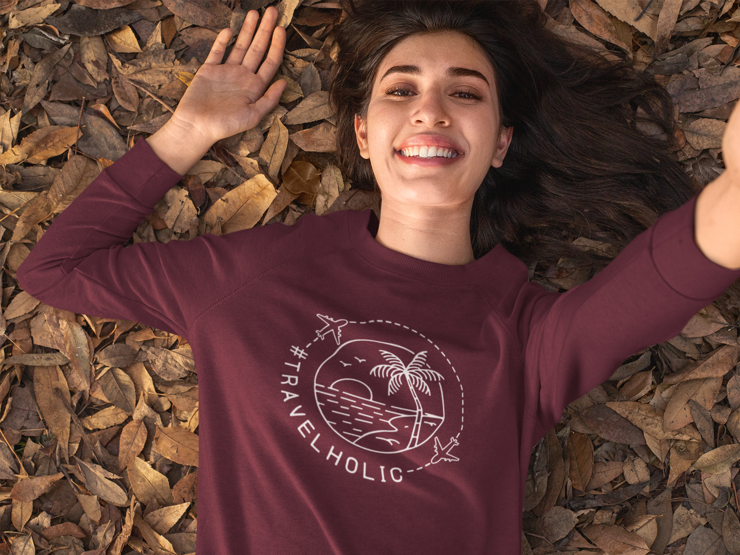 TRAVELHOLIC - SWEATSHIRT UNISEX