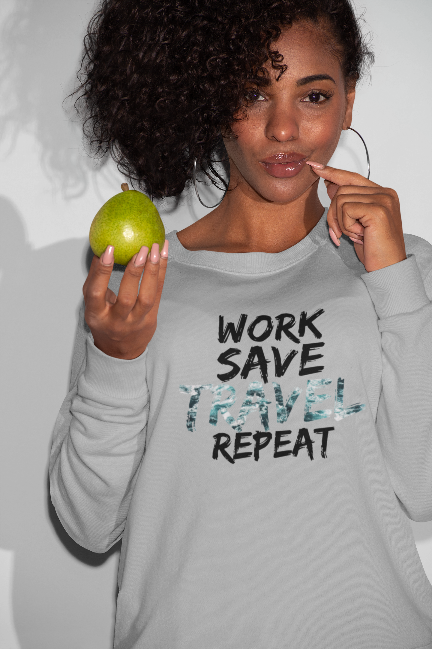 WORK SAVE TRAVEL - SWEATSHIRT UNISEX