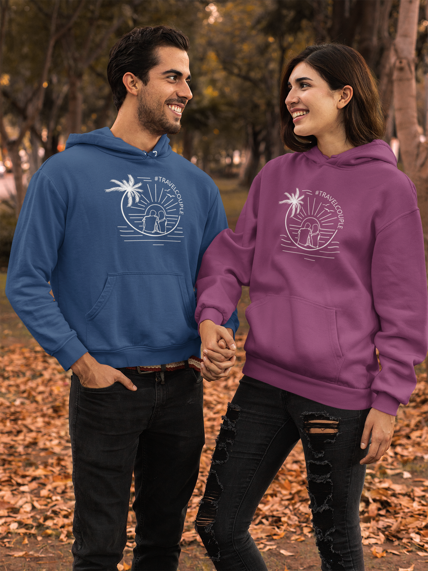 TRAVELCOUPLE - HOODIE UNISEX