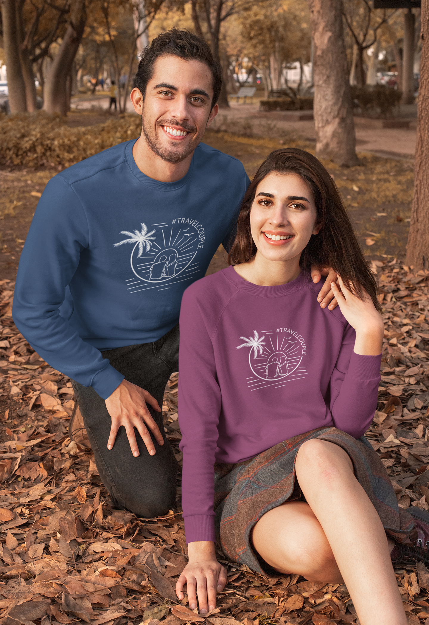 TRAVELCOUPLE - SWEATSHIRTS UNISEX