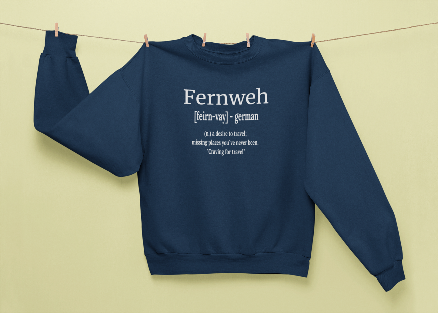FERNWEH - SWEATSHIRT UNISEX